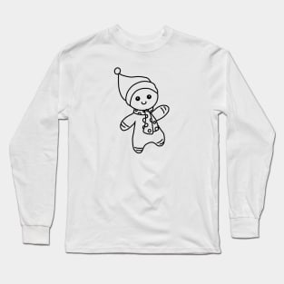 Gingerbread simple Long Sleeve T-Shirt